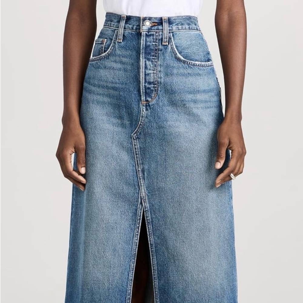 Favorite Daughter Sadie High Rise Maxi A-Line Skirt